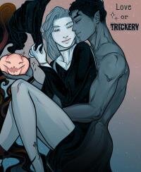 Poster for the manga Love or Trickery