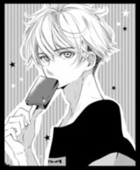 Poster for the manga Melting Summer