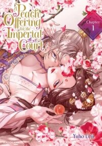 Poster for the manga A Peach Offering for the Imperial Court