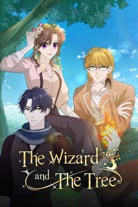 Poster for the manga The Wizard and The Tree