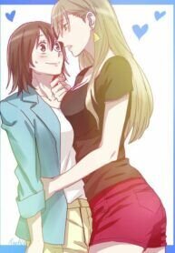 Poster for the manga Model-chan and Plain Manager