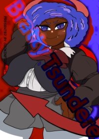 Poster for the manga A Bratty Rich Girl Likes Me But Is A Tsundere