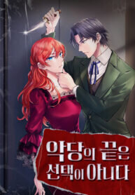Poster for the manga A Villains End Is Not A Choice