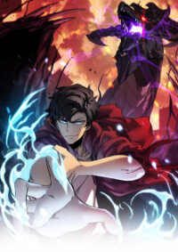 Poster for the manga Starting As The Black Dragon Boss, I Am Invincible