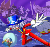 Poster for the manga Kaitou Joker Encore