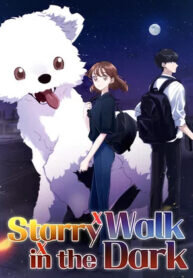 Poster for the manga Starry Walk in the Dark