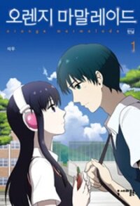 Poster for the manga Orange Marmalade