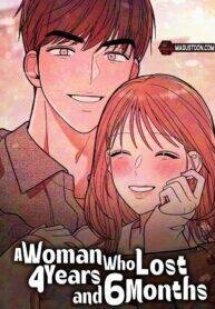 Poster for the manga A woman who lost 4 years and 6 months