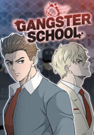 Poster for the manga Gangster School