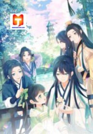 Poster for the manga Max level green tea transmigrates into little pitiful one