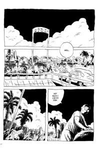 Manga poster Palm Trees