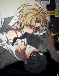 Poster for the manga Murder on Sunset 19th Street