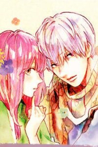 Poster for the manga Yubisaki to Renren