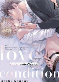 Poster for the manga Love Condition Until I, who have never known love, fall in love with you.