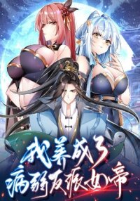 Poster for the manga I Raised the Yandere Villain Empress