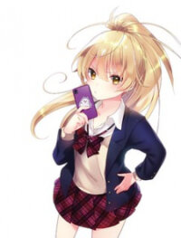 Poster for the manga Nyanta and Pomeko – Even if you say you believe me now, it’s too late.
