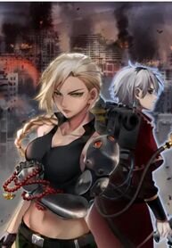 Poster for the manga The Legend of Holy Tera