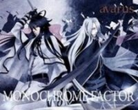 Poster for the manga Monochrome Factor
