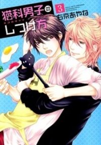 Poster for the manga Nekoka Danshi no Shitsukekata