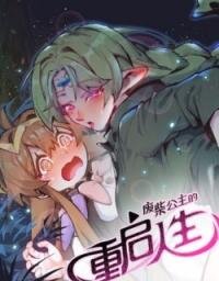 Poster for the manga Restarting the life of the loser princess