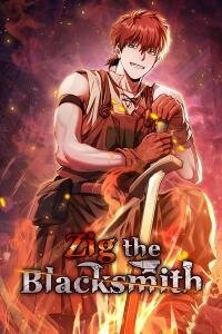 Poster for the manga Zig the Blacksmith