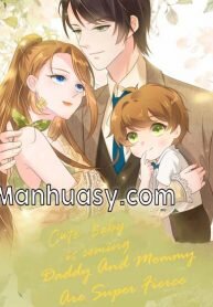 Poster for the manga Cute Baby Is Coming : Daddy And Mommy Are Super Fierce