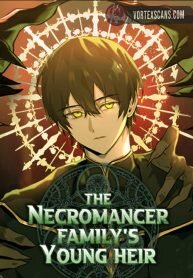 Poster for the manga The Necromancer Family's Young Heir