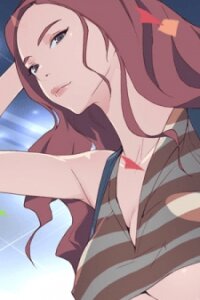 Poster for the manga Tighty Lady