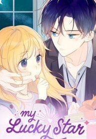 Poster for the manga My Lucky Star