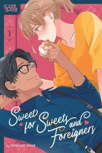 Poster for the manga Sweet for Sweets and Foreigners