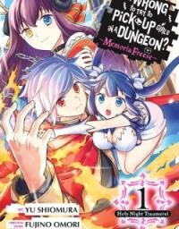 Poster for the manga Is It Wrong to Try to Pick Up Girls in a Dungeon - Memoria Freese