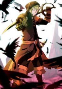 Poster for the manga Black Crow