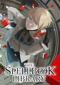Poster for the manga The Spellbook Library