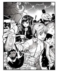 Poster for the manga Shuttle Man
