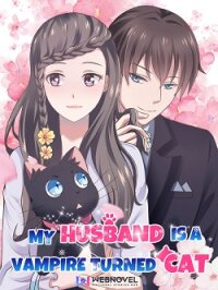 Poster for the manga My Boss Is a Vampire Turned Cat