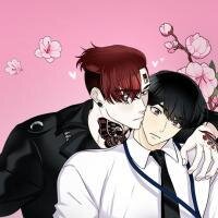 Poster for the manga I Like You Stuttering Darling