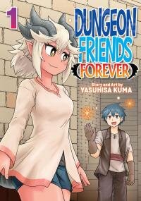 Poster for the manga Dungeon Friends Forever