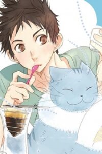 Poster for the manga Coffee & Cat