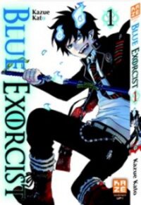 Poster for the manga Ao No Exorcist