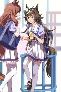 Manga poster Uma Musume Pretty Derby - 100 days until becoming CB's Trainer