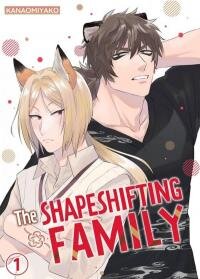 Poster for the manga The Shapeshifting Family