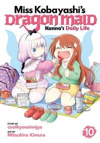 Poster for the manga Kobayashi-san Chi no Maid Dragon: Kanna no NichijÅ