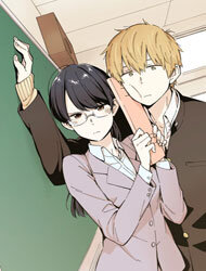 Poster for the manga Sensei Can't Teach Me About Love