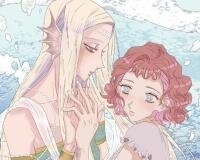 Manga poster The Sea Painted by the Moonlight