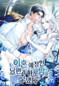 Poster for the manga I Spent the Night with My Soon-to-be Ex-Husband