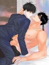 Poster for the manga The Boundary of Fragrance