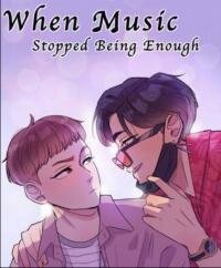 Poster for the manga When music stops being enough