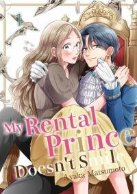 Poster for the manga My Rental Prince Doesn't Smile | Rental Ouji wa Hohoemanai.