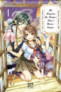 Poster for the manga His Majesty the Demon King’s Housekeeper