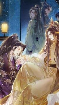 Poster for the manga I rely on beauty to stabilize the Country